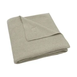 Jollein Basic Knit Ledikantdeken - Olive Green