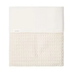 Koeka Amsterdam Wafel Ledikantdeken - Cotton Fleece - Natural
