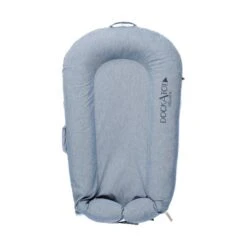 DockATot Deluxe+ Babynestje Indigo Chambray